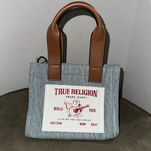 True Religion mini tote
